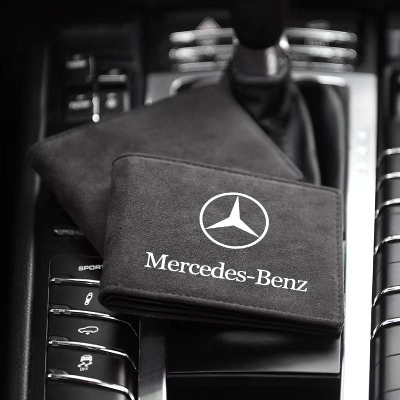 1ks Kožené pouzdro na kreditní karty Ochranné pouzdro na jízdní doklady do auta Pro Mercedes Benz AMG A D G Třída GLA GLB W124 W176 C260 C300