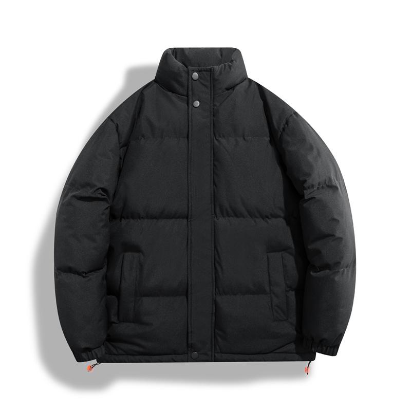 Padded clothes men's new winter thickened warm Hong Kong style American loose coat bag clothes couple jacket padded jacket
