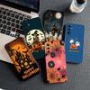 Little Ghost With H-Halloweens Pumpkin Phone Cover for Xiaomi Poco C75 C65 C71 C85 X7 X6 M7 F7 F8 Ultra F6 Pro Soft Case
