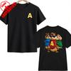 Alvin and The Chipmunks: The Squeakquel's Tshirt Men Women Manfashion 2-sided Print Shirt Is Available for Best Friend Tee Tops