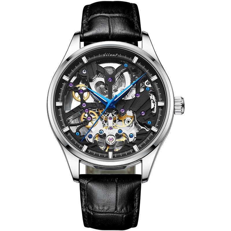 AILANG New Men's Watches Automatic Mechanical Watches Skeleton Men's Watches Wristwatches Waterproof