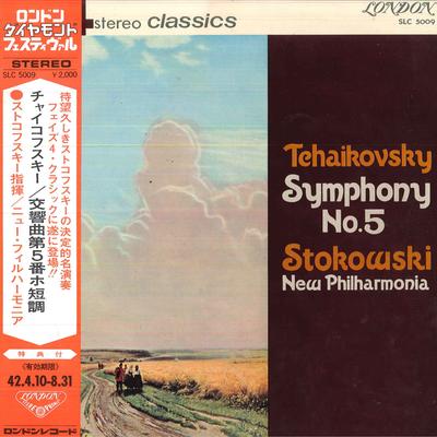 LP-Schallplatte LEOPOLD STOKOWSKI NEW PHILHARMONIA Tschaikowski Symphonie Nr.. 5 in E mi SLC5009 LONDON 1967 Japan Obi Klassisch Gebraucht