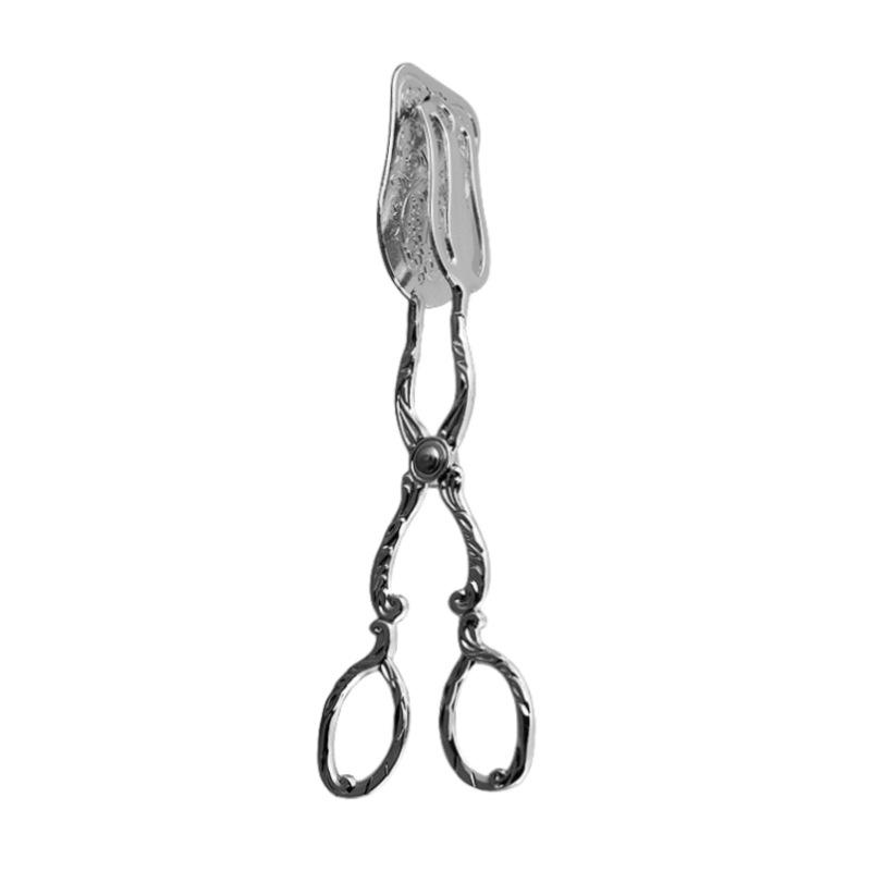 Vintage-Stil Obstsalat Kuchen Clip Buffet Lebensmittel Tong vergoldet Snack Gebäck Klemme Backen Grill Werkzeug