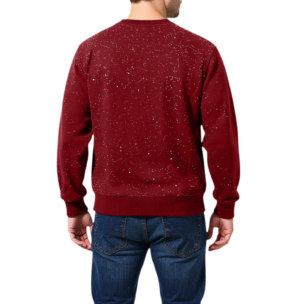 Men's  Trend  Loose  Round Neck  Hoodie  Long Sleeves  Leisure