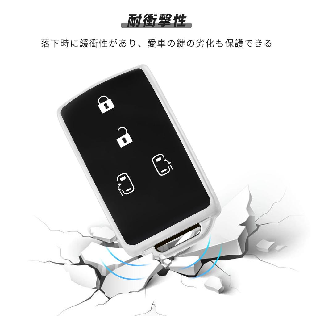 [OFFCURVE] Daihatsu Exclusive Key Case TPU Material Car Keyboard 4