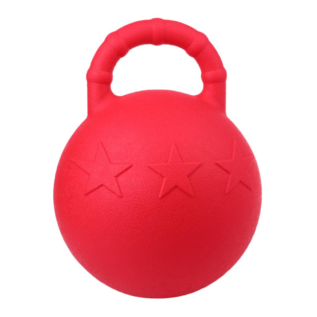 Rubber Equine Chew Jolly Ball 25cm Horse Pony Dogs Soccer Ball Play Toy