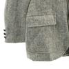 WICKHAM 70s 80s Vintage Herringbone Pattern Harris Tweed Fabric Tailored Jacket Men's Used
