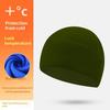 Warm Fleece Winter Beanie With Thermal Insulation Stretchy Fit For Skiing Hiking Camping Outdoor