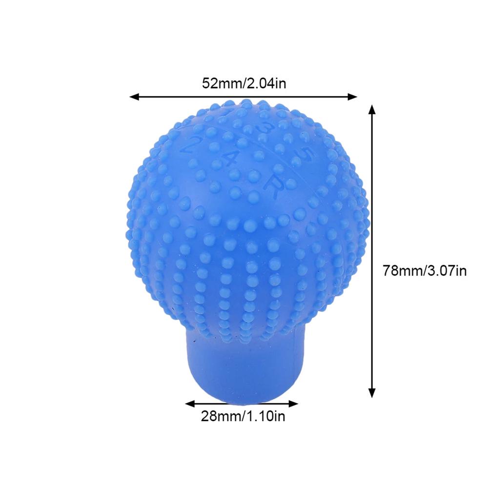 Capac Pom de Schimbător Anti-Alunecare Silicon Capac Protector Accesorii Decorative Interioare Auto Pentru