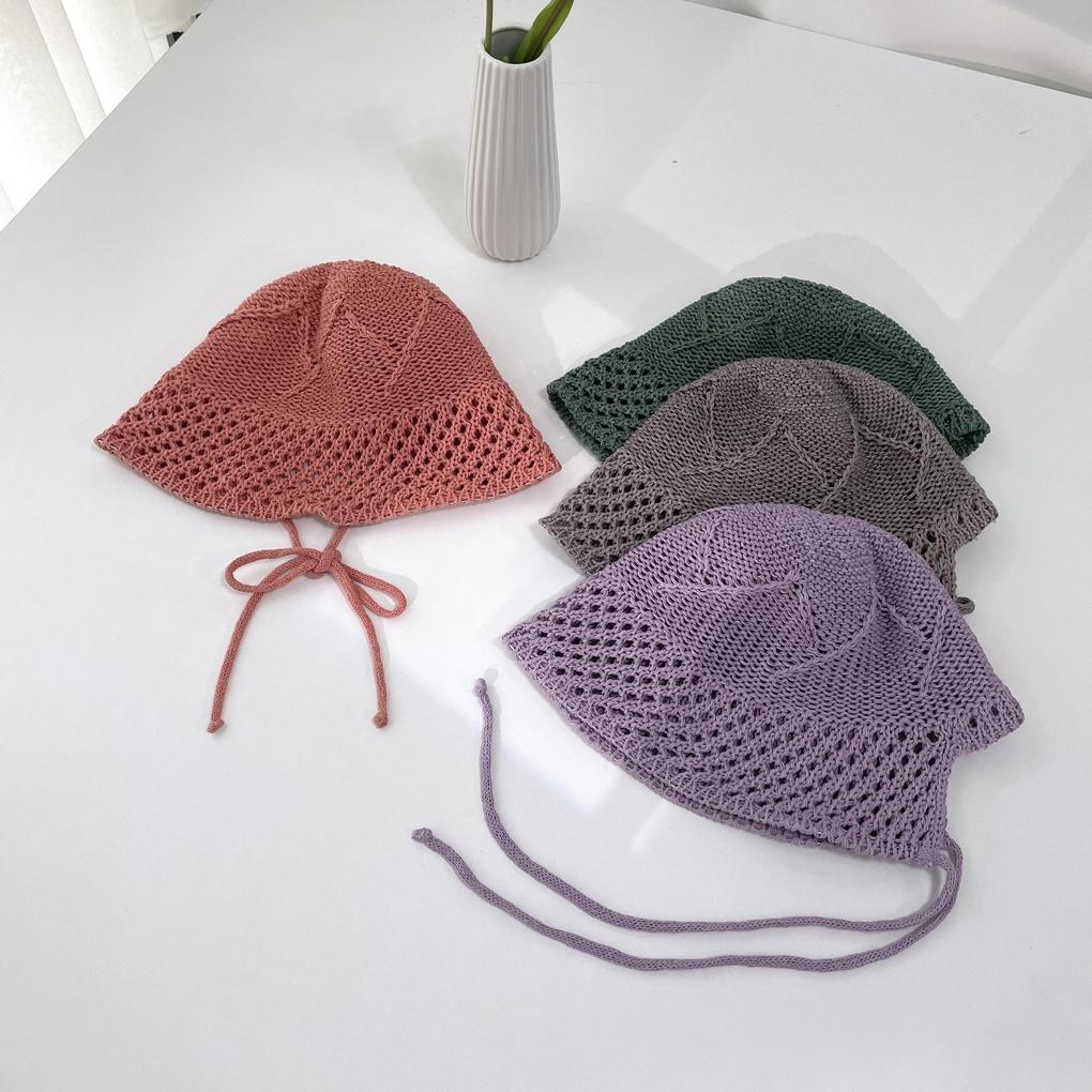 Women's and Men's Mesh Knit Bonnet Bucket Hat