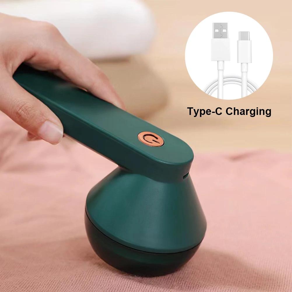Electric Lint Remover Electric Pellet Fluff Remover USB Rechargeable Debobbler Clothes Shaver Detachable Case for Home Travel