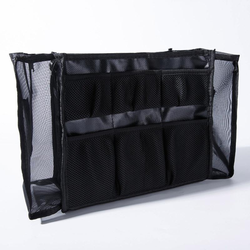 Professional Stylist Storage Bag For Hairdressing Tools Breathable Mesh Zipper Design Heavy Duty Polyester Construction