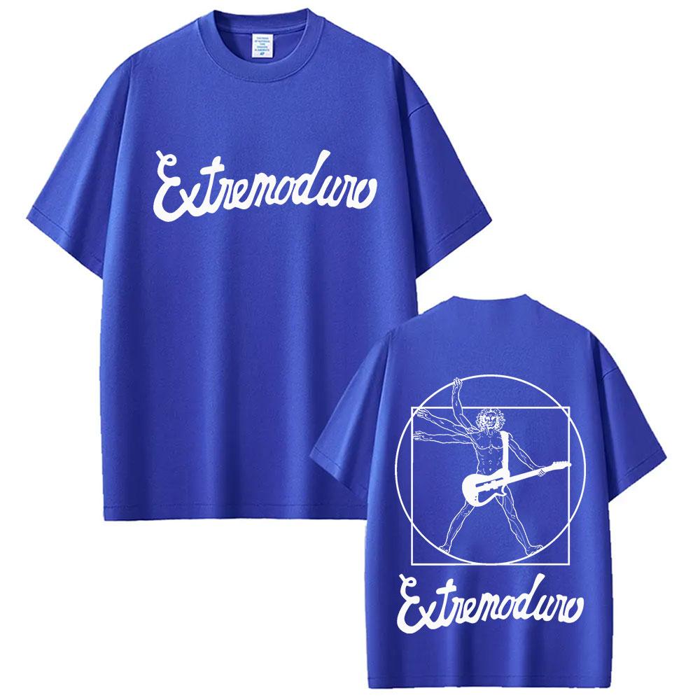 Rock Band Extremoduro Tour Album 2025 T-Shirts Unisexs Hip Hop Oversized Clothing T Shirt Loose O-Neck Cotton Short Sleeve T-shirts