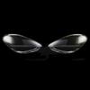 2Pcs Front Headlight Lens Cover Shell Clear For Porsche Panamera 2017-2020