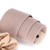 Ladies Flower Decorative Dress Waist Tie Skirt Belt Black Bow Elastic Waist Seal