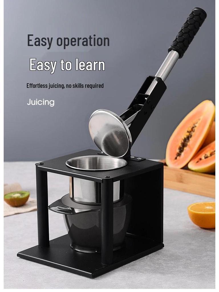 Durable Hand Press Juicer for Home and Commercial Use