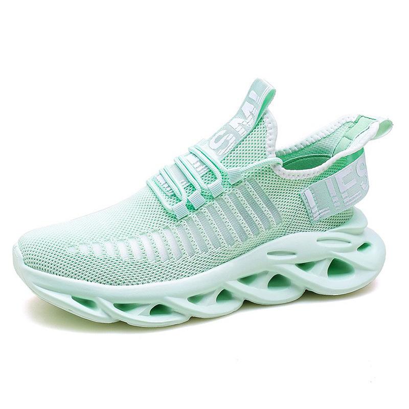 Neue Übergröße Fly-Woven Sportschuhe trendige Blade Laufschuhe ultraleichte Mode Mesh Schuhe Herren Freizeitschuhe