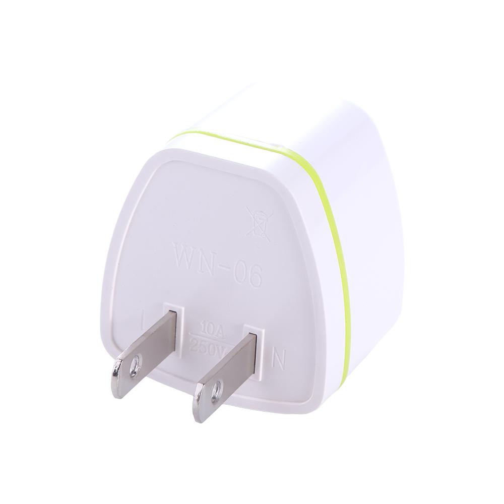 ABS International Plug Travel Home Appliance Accessory Charger Power Adapter US Converter Plug