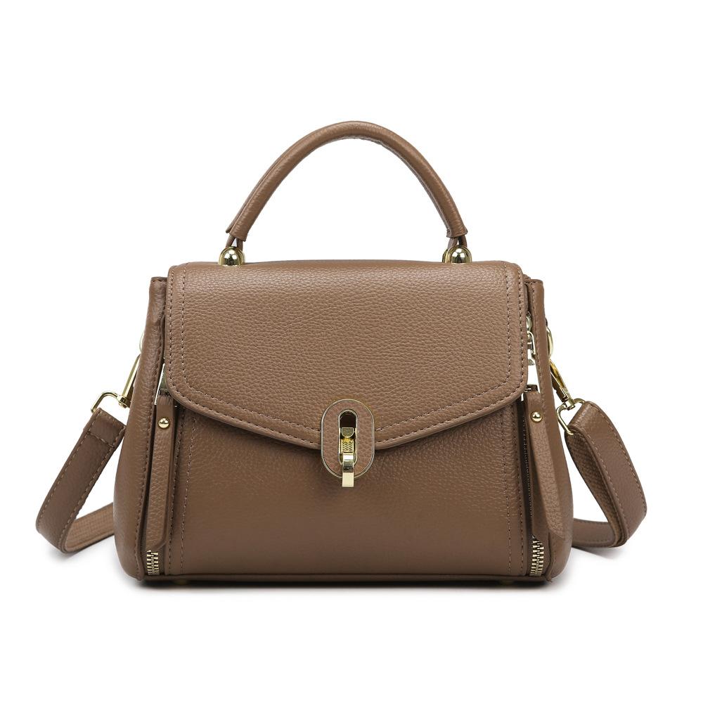Textured Crossbody Bag Mobile Phone Small Square Bag Fashionable Women's Bag Fashionable Solid Color Commuting Cosmetics Handbag Shoulder Bag