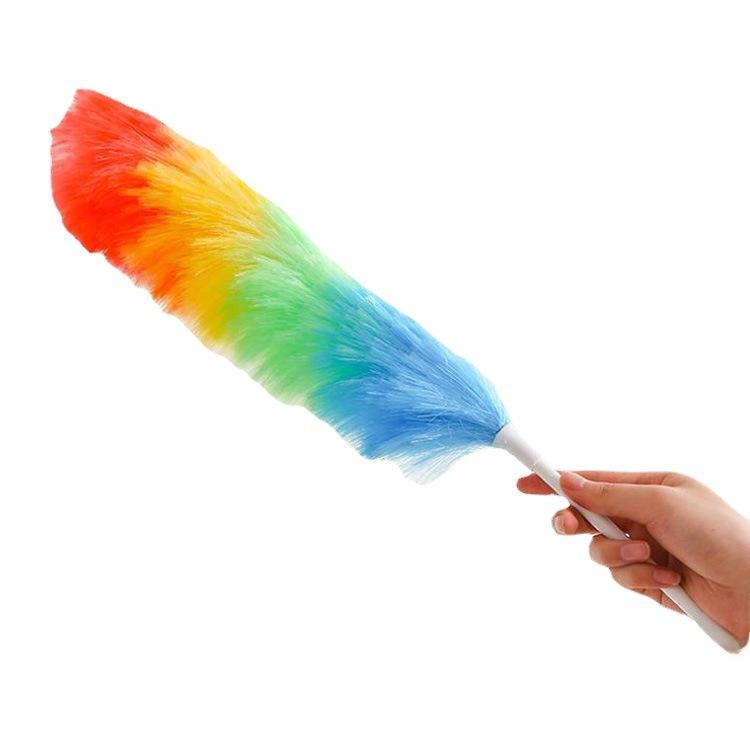 Ultra-Fine Chicken Feather Dust Removal Duster for Household Cleaning