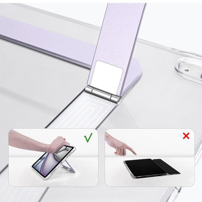 IPad Air 8th Gen Pro 11-inch Case With Kickstand Full Coverage Shockproof Protective Shell Acrylic Material Sleep/Wake