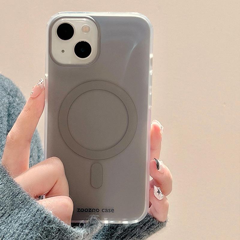 Ins Wind Macaron Potrivit pentru Apple 15 Husa pentru telefon mobil Ventire magnetica IPhone14 Candy Color 16Promax Husa tare 13