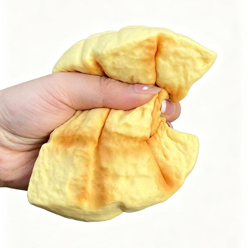 Food Squishy Milk Aroma Big Bread Squeeze Toy Scented Soft Slow Rebound Realistic Bread Fidget Toy For Adults Stress Anxiety