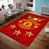 Manchester United Crown Design Rug Non-slip Rug Suitable for Living Room and Bedroom Sofas