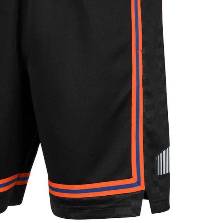Nike NBA New York Knicks City Edition 2021-2022 Dri-FIT Swingman Shorts Black Men Streetwear DB4144-010