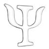 Retro Alloy Geometric Brooch Psychology Pin Elegant Fashion Accessory For Trendy Men Women And