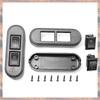 2025 Trend Black Duplex Switch Straight-Through Rocker Switch Suitable For Dual-Control Desk Lamp