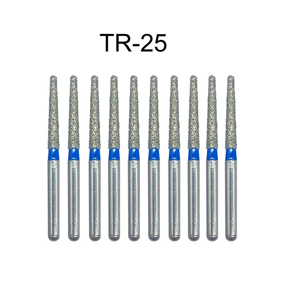Nun Ck 10 Stück/Packung Dental Diamantbohrer für Hochgeschwindigkeits-Handstück Zahnarztbohrer FG-Serie Durchmesser 1,6 mm