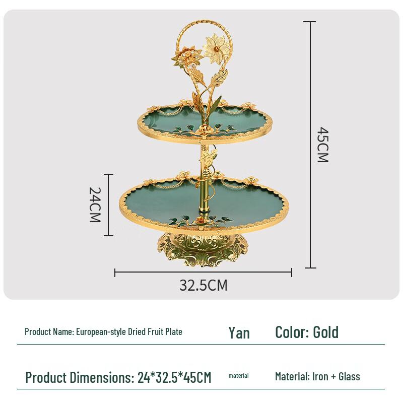 Elegant European Style Serving Tray