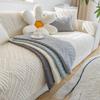 Cotton Fabric Four Seasons Universal Non-slip Sofa Cushion Modern Simple Combination Sofa Cushion Cover Towel