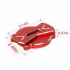 For Challenger/Charger 09+ Aluminium CNC Radiator Cap Cover Trim Red Accessories