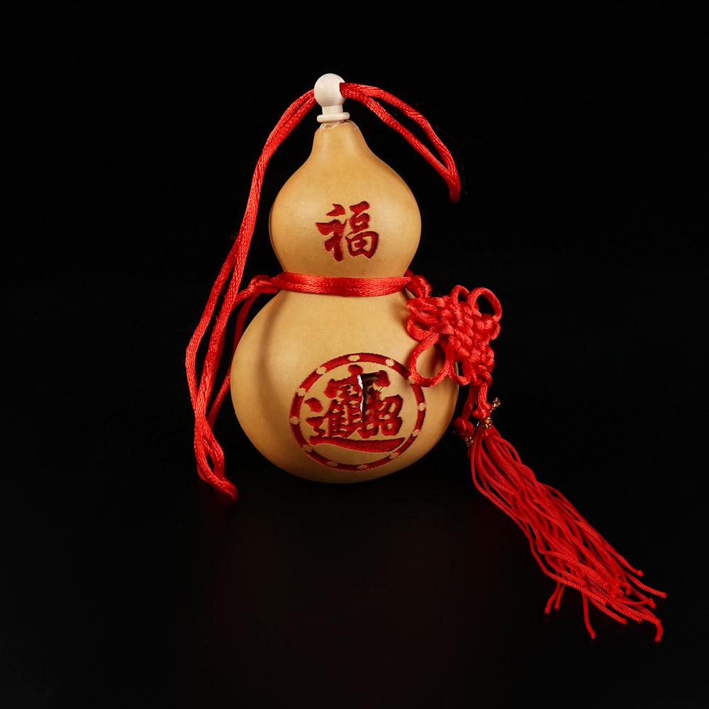 Bring Wealth and Luck Feng Shui Yin Yang Tai Chi Photo Props Hanging Ornament Housewarming Gift Home Decor Gourd Crafts