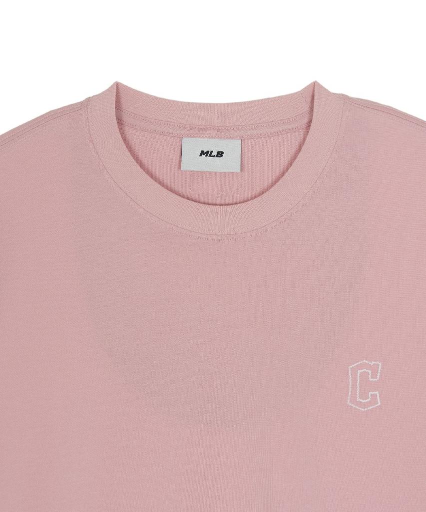 Emelbi Basic Lightweight Oversized Short Sleeve T-Shirt Cle (L.Pink)