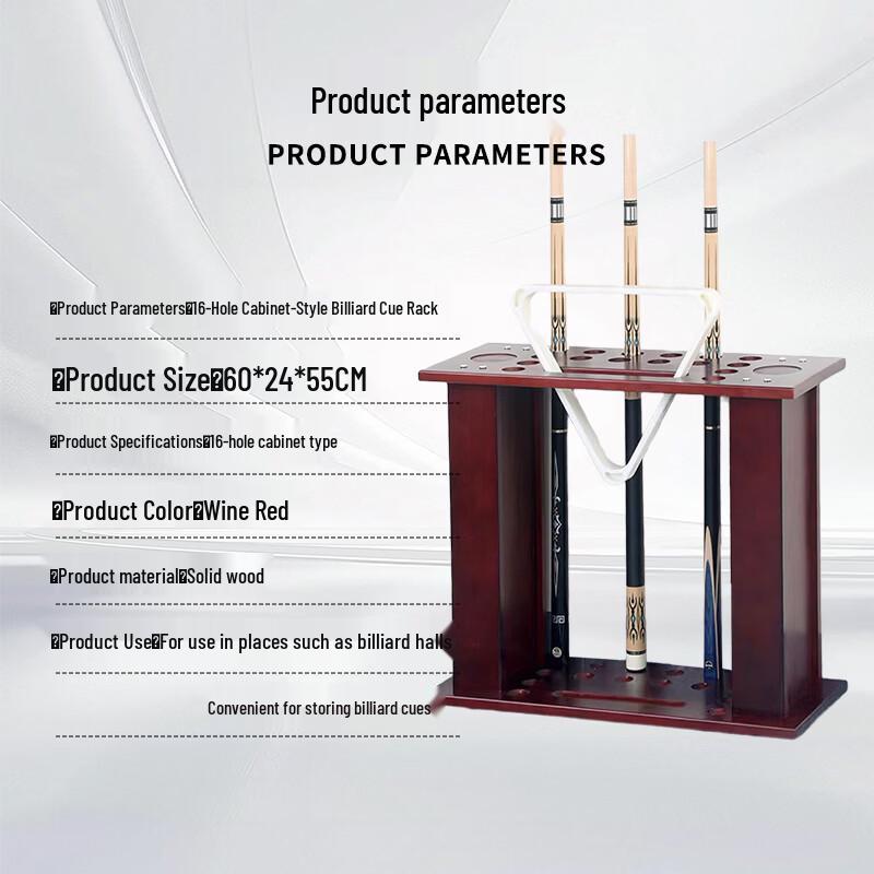 Schroeder Billiard Cue Racks and Tips