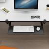 Waterproof Keyboard Tray No Perforation Clamping Type Tray Adjustable Keyboard Holder  Office Use