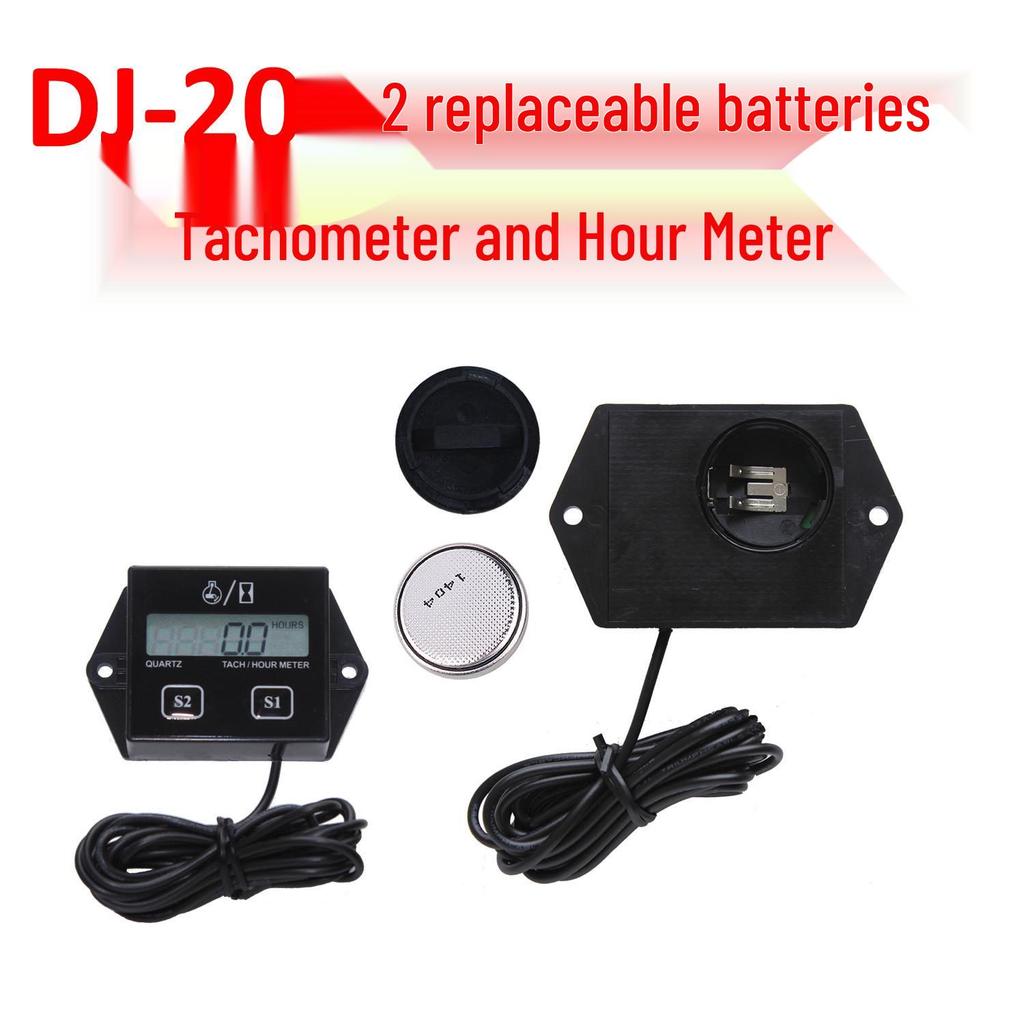 Digital Gasoline Engine Tachometer for Chainsaws and Lawn Mowers