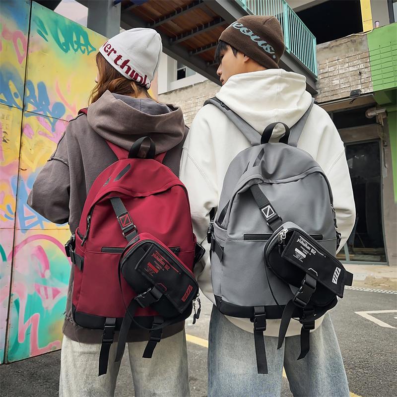 Großes Fassungsvermögen Schülerrucksack Unisex Rucksack Leichter Wasserdichter Rucksack