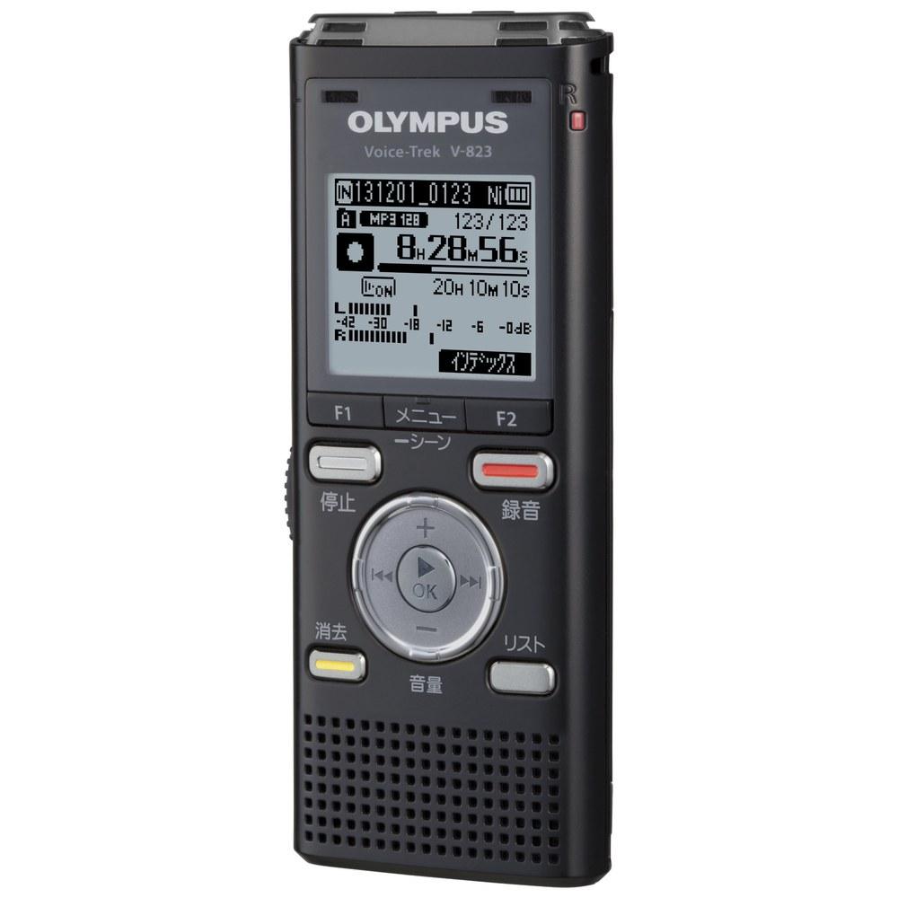 Olympus VoiceTrek IC Recorder V-823 8GB Linear PCM MicroSD Black