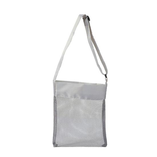 Children s Beach Digging Tools Storage Bag, Large Capacity, Portable Lightweight Mesh Bag, with Adjustable Strap, Beach Bag for Kids Toys Moving B