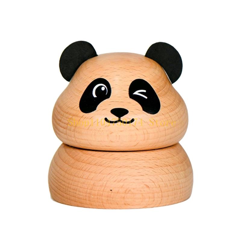 Handmade Animal Mushroom Music Box Christmas Melodies Table Top Decoration Top Sale