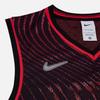 Nike Maiou de baschet respirabil cu dungi Dri-FIT ADV Innovation pentru bărbați, roșu închis DH7135-410