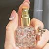 Portable 10ml Rose Gold Perfume Spray Perfume Spray Water Cube Perfume Sample Bottle Perfume Bottles