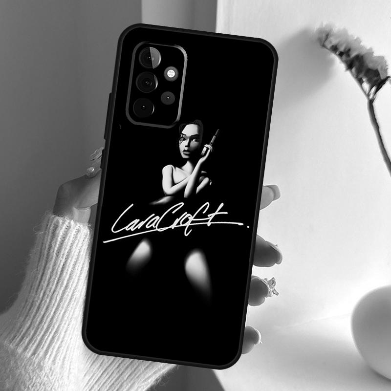 

Lara Croft Tomb Raider Case For Samsung Galaxy A16 A26 A36 A56 A55 A35 A15 A54 A34 A14 A52 A32 A12 A13 A33 A53 A17 Samsung A52S 5G