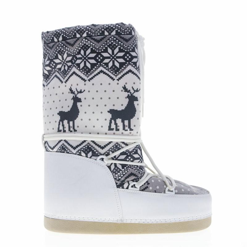 Womens Winter Snow Boots High Shaft Warm Waterproof Slip Resistant Chunky Sole Fur Lined Outdoor Casual