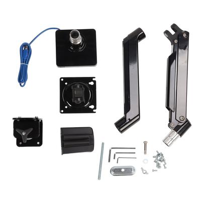 Single Computer Monitor Arm Heavy Duty Adjustable 2 To 15kg Loading Desk Single Monitor Mount for