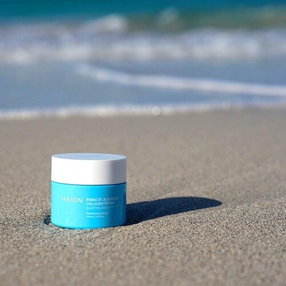 Collagen Peptide Sleeping Pack 100ml Applyable Night Pack Cream Mineral Hypoallergenic